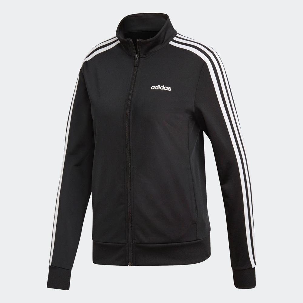 ADIDAS essential 3 striped Tricot Track Jacket